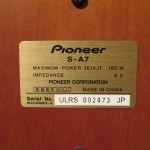 Pioneer S-A7 4way speaker systems (pair)