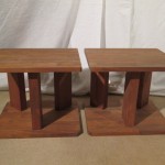 Hand-made(?) speaker stands (pair)