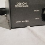 DENON AU-305 MC step-up transformer