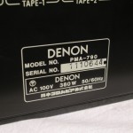 DENON PMA-790 integrated stereo amplifier