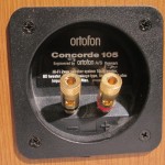 ortofon concord 105 2way speaker systems (pair)