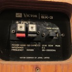 Victor SX-3 2way speaker systems (pair)