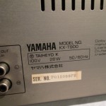 YAMAHA KX-T900 2-deck tape recorder