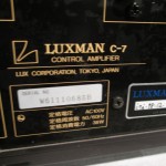 LUXMAN C-7i (up graded ver.) stereo preamplifier