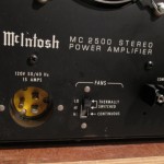 McIntosh MC2500(silver) stereo power amplifier