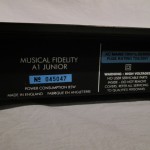 Musical Fidelity A1 junior class-A integrated amplifier