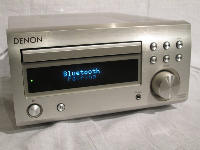 DENON RCD-M41 Bluetooth/CD receiver (silver) -sold/ご成約済 