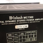 McIntosh MC7300 stereo power amplifier