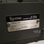 ESOTERIC X-50w CD player