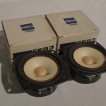 FOSTEX FE83 full range transducers (pair)