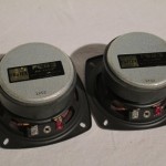 FOSTEX FE83 full range transducers (pair)