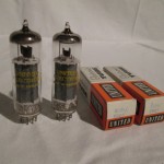 United Electron 6BQ5/EL84 beam power pentode (pair)