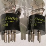 Western Electric 300B/MP triode vaccum tubes (pair)