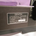 DENON DK-200 record player cabinet