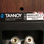 TANNOY mercury 7.1 2way speaker systems (pair)