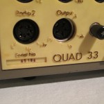 QUAD 33 stereo preamplifier