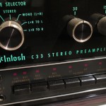 McIntosh C33 stereo preamplifier