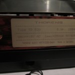 Thorens TD520RW/3012R analog disc payer