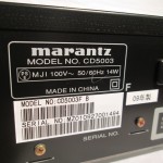 marantz CD5003(BK) CD player