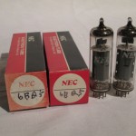 NEC BQ5/EL84 beam power pentode (pair)