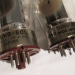 TUNG-SOL(original) 6550 used/MP beam power pentode (pair)