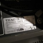 TEAC X-10R open-reel tape recorder