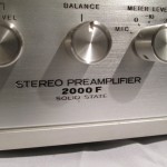 SONY TA-2000F stereo preamplifier