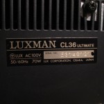 LUXMAN CL36u (ultimate) tube stereo preampifier