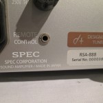 SPEC RSA-888DT integrated stereo amplifier