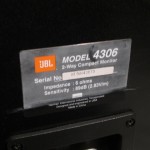 JBL 4306 2way speaker systems (pair)