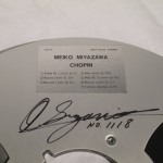 [CHOPIN / MEIKO MIYAZAWA (ALT-12)] 2-track / 38cm speed music tape