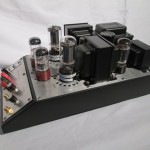 Hand-made 6L6GC/5881 single stereo power amplifier