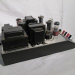 Hand-made 6L6GC/5881 single stereo power amplifier