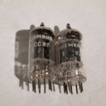 SIEMENS ECC82 medium-mu twin triode (pair)