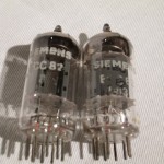 SIEMENS ECC82 medium-mu twin triode (pair)