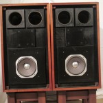 JBL 2115 8inch full-range + SANSUI monitor 2130 enclosures (pair)