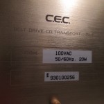 CEC TL1 CD transport