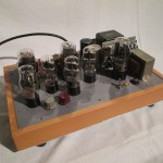 Hand-made UX-71A single stereo power amplifier