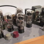 Hand-made UX-71A single stereo power amplifier