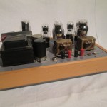 Hand-made UX-71A single stereo power amplifier