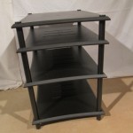 Quadraspire Q4W SLIT (BK / 4shelves) audio rack