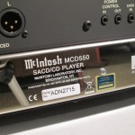 McIntosh MCD550 SACD/CD player