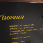 UESUGI U.Bros-26 tweeter system (pair)