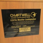 Chartwell LS3/5a (re-issue) 2way speaker (pair)