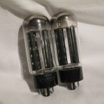Sylvania 5U4GB full-wave hi-vacuum rectifiers (pair)