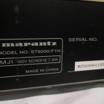 marantz ST6000 FM/AM tuner