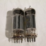 Sylvania 6CG7/6FQ7 medium-mu twin triode (pair)