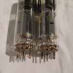 Westinghouse 6BM8 triode-pentode tube (pair)