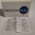 DENON DL-102SD MC phono cartridge for use only SP records (NOS/NIB)