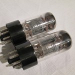 Toshiba 6SN7GTB medium-mu twin triode (pair)